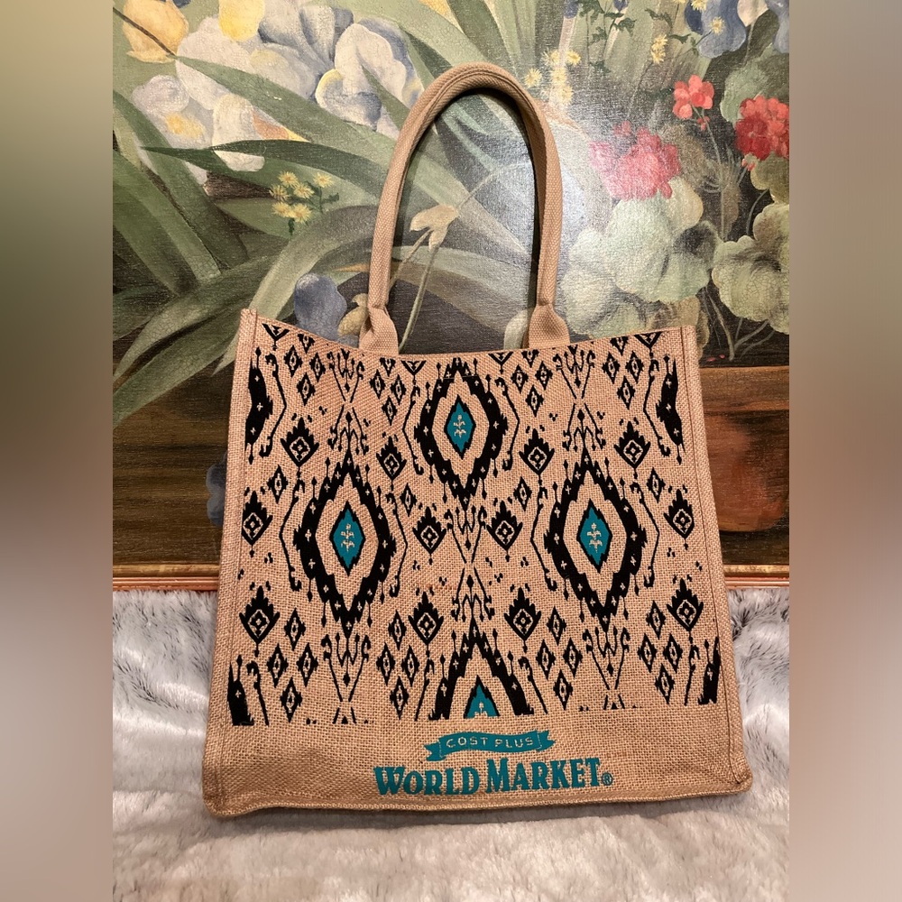 COST PLUS WORLD MARKET TOTE - Picture 2 of 7